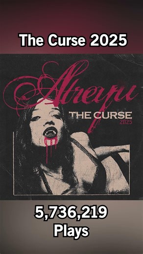 #Shorts Atreyu Albums From Least to Most Played Part 1