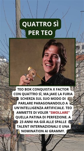 Teo Bok conquista X Factor con quattro sì dal bambino prodigio alla nomination ai Grammy