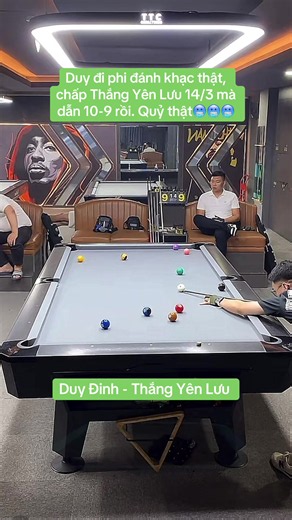 Duy Đinh chấp Thắng Yên Lưu 14/3 #billiards #xuhuongtiktok #duydinhbillards