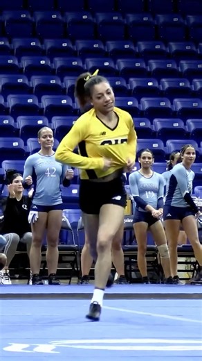 Acrobatics Tumbling Quinnipiac University vs AIC College Sports Fitness Canon XA60 #acrobatics #4k