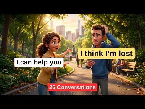 25 Simple English Conversations for Beginners | Real English Dialogues (A1–A2)