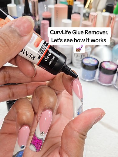 CurvLife Nail Glue Remover: Press-On Nail Removal Test 💅🏾