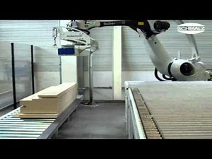 Area Gripper SBX for Automated Loading an Edge Banding Machine | Schmalz