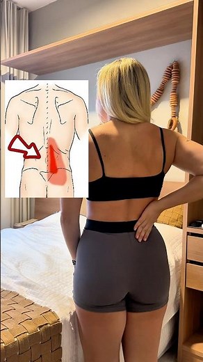Back/lower back pain? Make it disappear in 30 seconds! 💥🤯 #pain #backpain #exercise