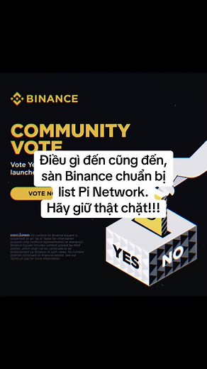 Binance có thể list Pi trong thời gian tới. #pi #pinetwork #pinetworkvietnam #xuhuong #binance #congthongtinpinetwork