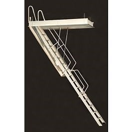 Rainbow G Series Steel Folding Attic Stairs - 7'4"H to 10'4"H