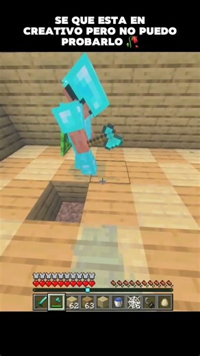 Se que esta en creativo pero no puedo probarlo 🥀 #minecraft #minecrafthumor #popular #viral
