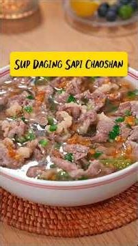 The Secret to Chaoshan Beef Soup! Boiled for Just 10 Seconds for Super Tender Results #shorts