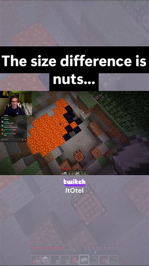World's biggest vs smallest person #minecraft #gaming #live #twitch #tiktok