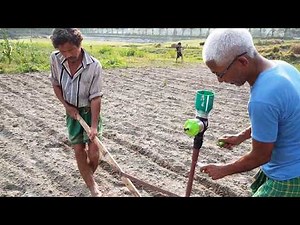 Corn seed planter machine