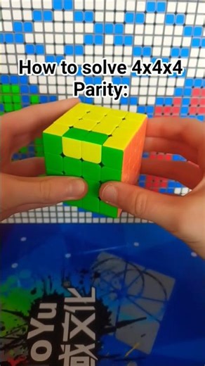 How to solve 4x4x4 Parity: