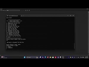 Assignment 3 "Tic-Tac-Toe Games" _ OOP