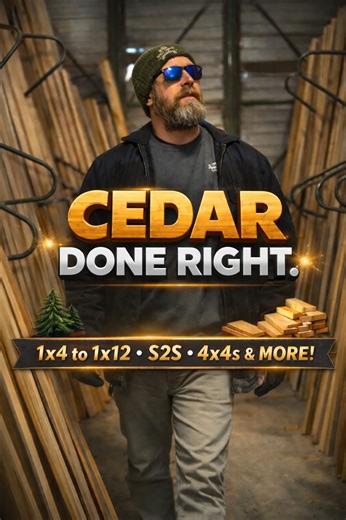 Peter lumber on Instagram: "Weekend project or full custom deck, this is the stock that makes it hit different. When you want it done right, start here. 🌲🔥 #cedarwood #custombuild #lumberlife"