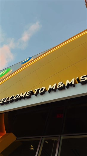 Welcome to M&M’s store 📍Disney springs #orlando #disneysprings #mms #orlandoflorida