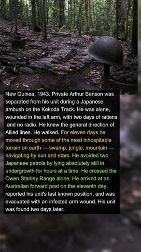 Australian Soldier Walked 100 Miles Through Enemy Territory to Find His Unit | Military History
