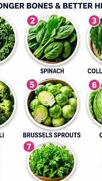 Top 7 Vitamin K Rich Foods for Strong Bones & Better Health! 🥬