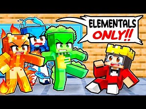 ONE GIRL in an ELEMENTAL ONLY School!