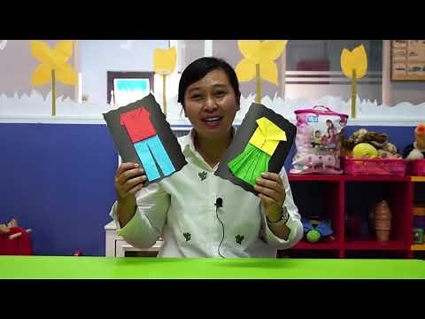 How to Folding Clothes Origami | Preschool Art and Craft | Education - Distance Learning