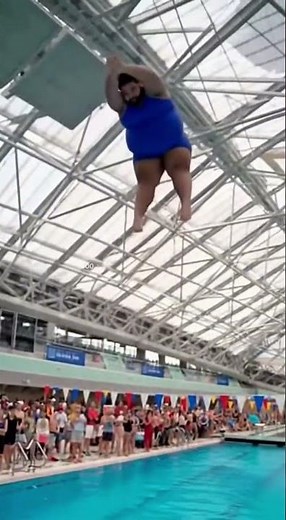 The 5-Flip Belly Splash That Broke the Olympics 😂💦” #funny #funnyvideos #funniestvideo #funnyreel