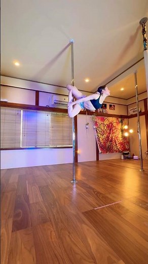 ポールダンスキッズAsuka#小学生 #poledance #poledancer #ポールダンス #dance