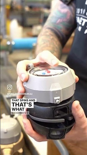 How a water meter works