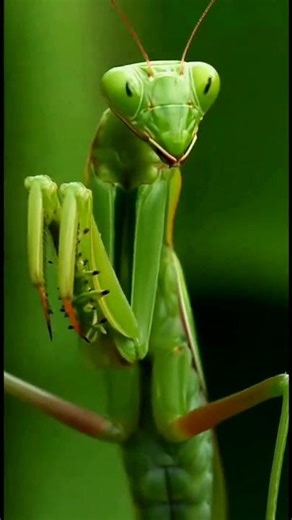 Face to Face With a Praying Mantis | 360° Macro #insects #mantis #wildlife