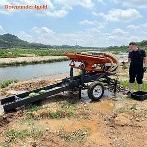 [Hot Item] 5 Tph Portable Gold Washing Machine with Portable-Operation for Placer-Gold