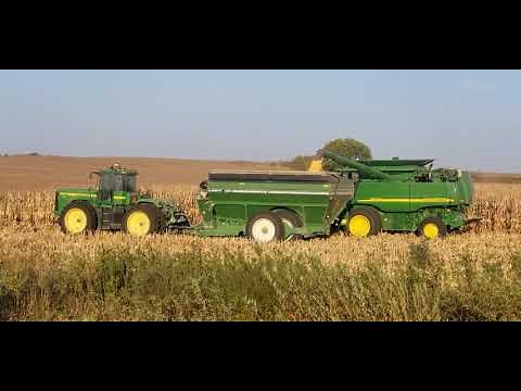 COSECHA DE MAIZ 2020 EN IOWA USA.