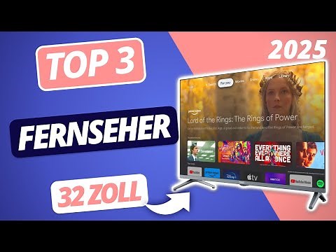 Der beste 32-ZOLL FERNSEHER 2025 | TOP 3 Fernseher im Vergleich