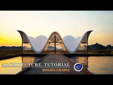 Mastering Architecture modeling with Cinema 4D: The Bosjes Chapel