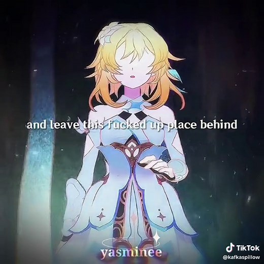 Genshin Impact Animation Featuring Lumine and Shenhe | scheinze animation