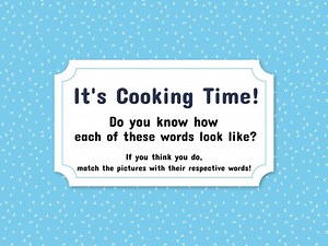 It's Cooking Time!