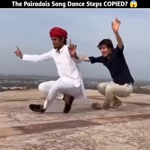 The Pairadais Song Dance Steps COPIED? 😱 | Aaya Sher Song - 24/90 #shortsfeed #copied