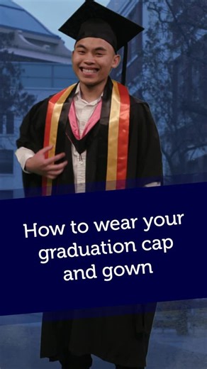 RMIT University on Instagram: "Got your graduation gown, but a little unsure about how it all sits together? Here are some tips on how to wear it! 🤩 There’s a longer, more detailed version at the link in our bio."