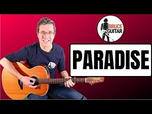 Bruce Springsteen - Paradise guitar lesson