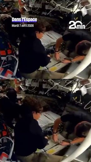 Quand un pot de Nutella se promène... Dans la capsule de la mission Artémis II