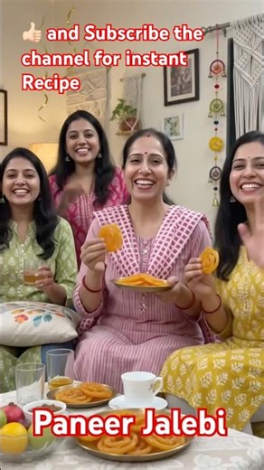 Instant Paneer Jalebi