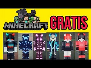 LAS MEJORES SKINS GRATUITAS para MINECRAFT BEDROCK 2024 1.21