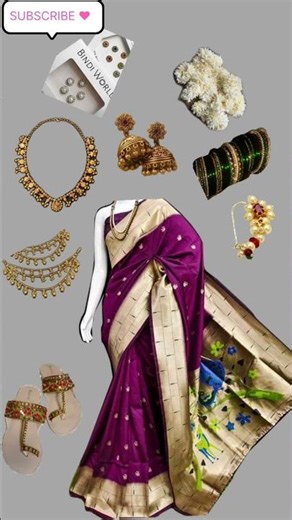 ✨ Top 5 Maharashtrian Sarees | Traditional Marathi Saree Styles#fashion #saree#maharashtra#fypシ#ootd