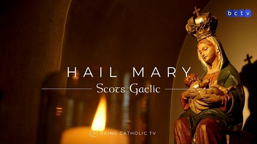 69 reactions · 14 comments | Fr Ross, of the Diocese of Argyll & the Isles, takes us through the Hail Mary in Scots Gaelic. Both Gaelic and English subtitles will be displayed for anyone keen to learn the Gaelic language. Music Used : "GRANT US PEACE" by "Noel Malekar" Catholic Rough Bounds St Barr's RC Church, Isle of Barra Our Holy Redeemer Catholic Church Stornoway | Being Catholic | Facebook