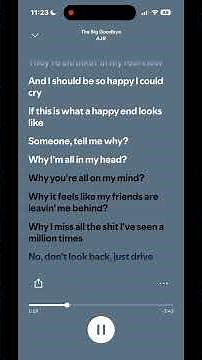 “The Big Goodbye” by AJR (LYRICS)