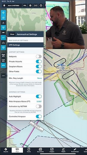 ForeFlight Airspace Modes Explained: VFR & IFR Custom Settings Watch the full video here 👆