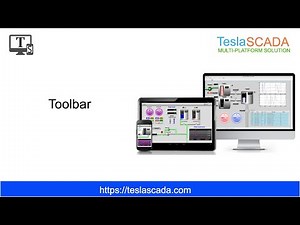 Lesson 5. SCADA for beginners. Toolbar.