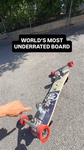 CONCRETE is SNOW ❄️🏂😮 @freebord #freebord #skateboard #snowboard #freeboard #shred #extremesports