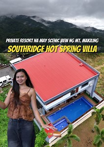 Modern Private Resort na may Natural Hot Spring Pool at Scenic View ng Mt. Makiling! | OBR Lourdes