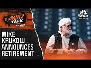 Giants longtime broadcaster Mike Krukow to retire at end of 2026 season | Giants Talk | NBCS BA