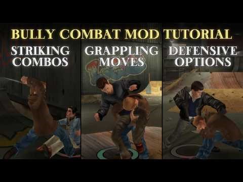 Bully PS2 Combat Remake - Combat Tutorial (Brawling Style by ‪@SURU_‬)