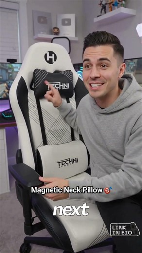 A gaming chair that actually feels built for long sessions. 🎮💺