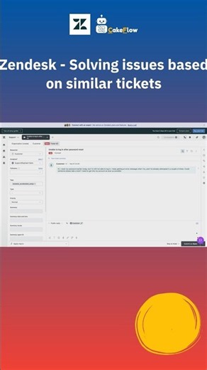 Zendesk - Solving issues based on similar tickets