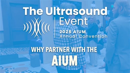By now you've heard the big news! The Ultrasound Event 2026 is open for registration! Interested in partnering with the AIUM at a premier gathering of medical ultrasound professionals? From sponsorships, to exhibits, to branding, the AIUM is ready to partner with your company! Happening May 27-30 2026, in Philadelphia, PA. Download the Prospectus today and reach out: https://bit.ly/45I5lCR | American Institute of Ultrasound in Medicine (AIUM)